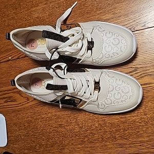 GBG cream brown ladies sneakers